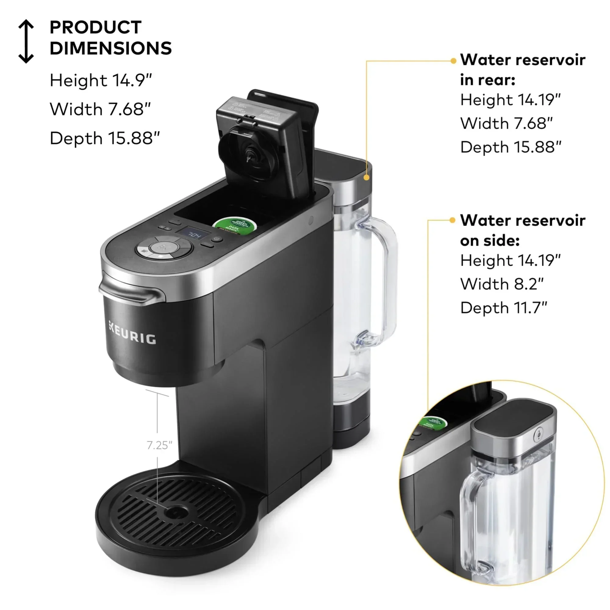 Keurig K-Duo Plus Single Serve & Carafe Coffee Maker